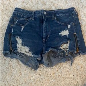 jean shorts